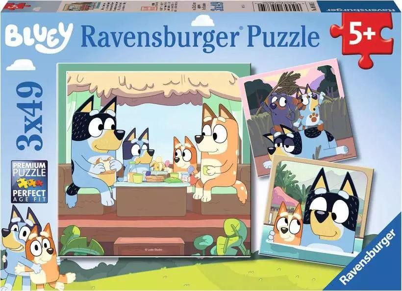 Kinderpuzzle ab 5 Jahren - Blueys Abenteuer - 49 Teile *B-Ware*
