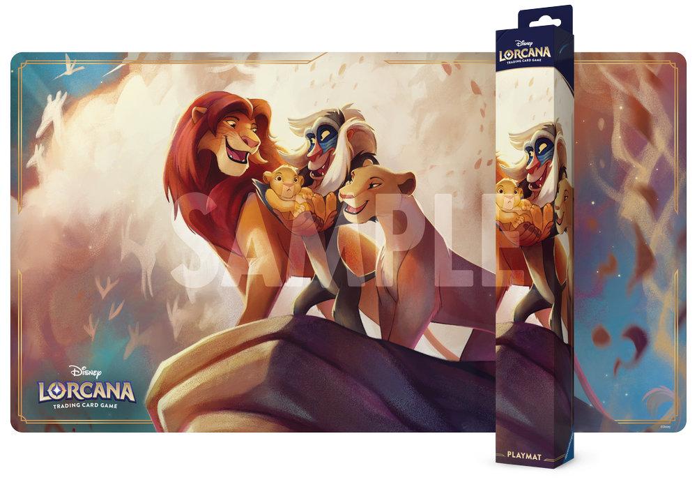 Disney Lorcana: Angriff der Ranke - Spielmatte König der Löwen
