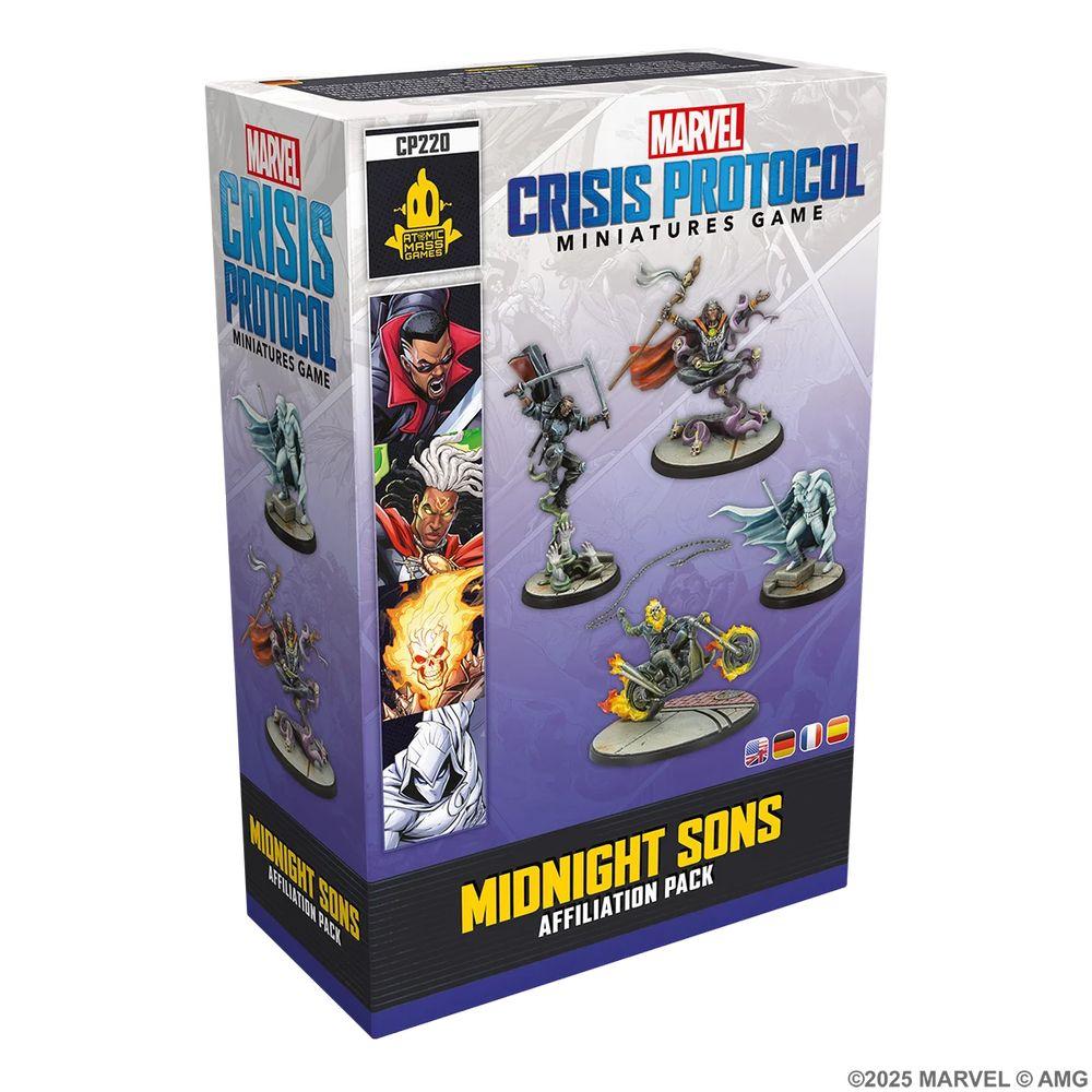 Marvel Crisis Protocol - Midnight Sons Affiliation Pack Marvel Crisis Protocol - Midnight Sons Affiliation Pack