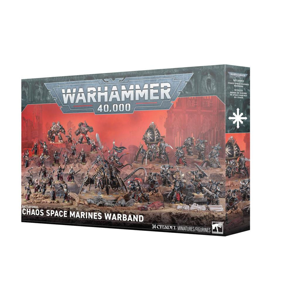 Chaos Space Marines: Streitmacht einer Kriegerschar