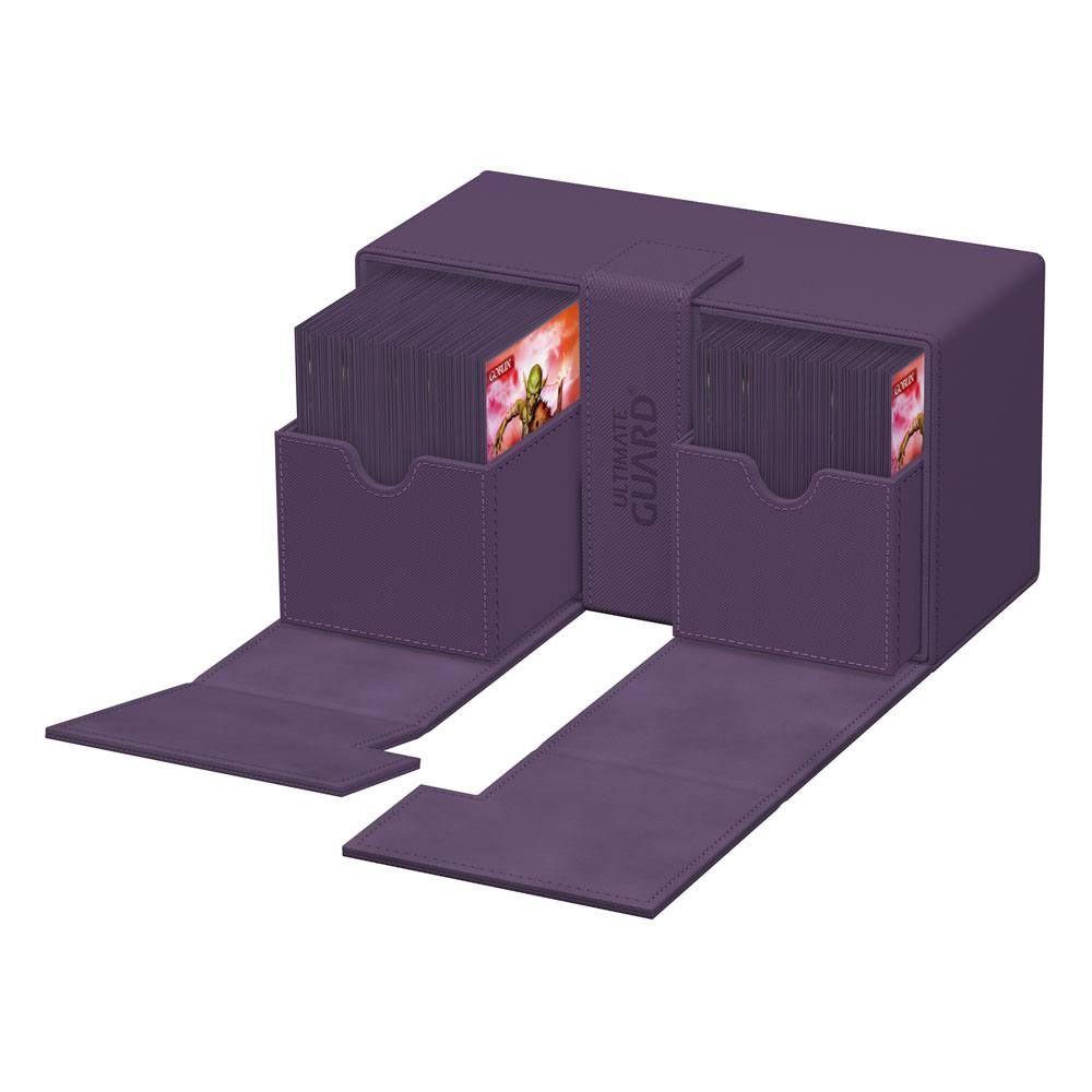 Ultimate Guard Twin Flip'n'Tray 200+ XenoSkin Monocolor Violett Ultimate Guard Twin Flip'n'Tray 200+ XenoSkin Monocolor Violett