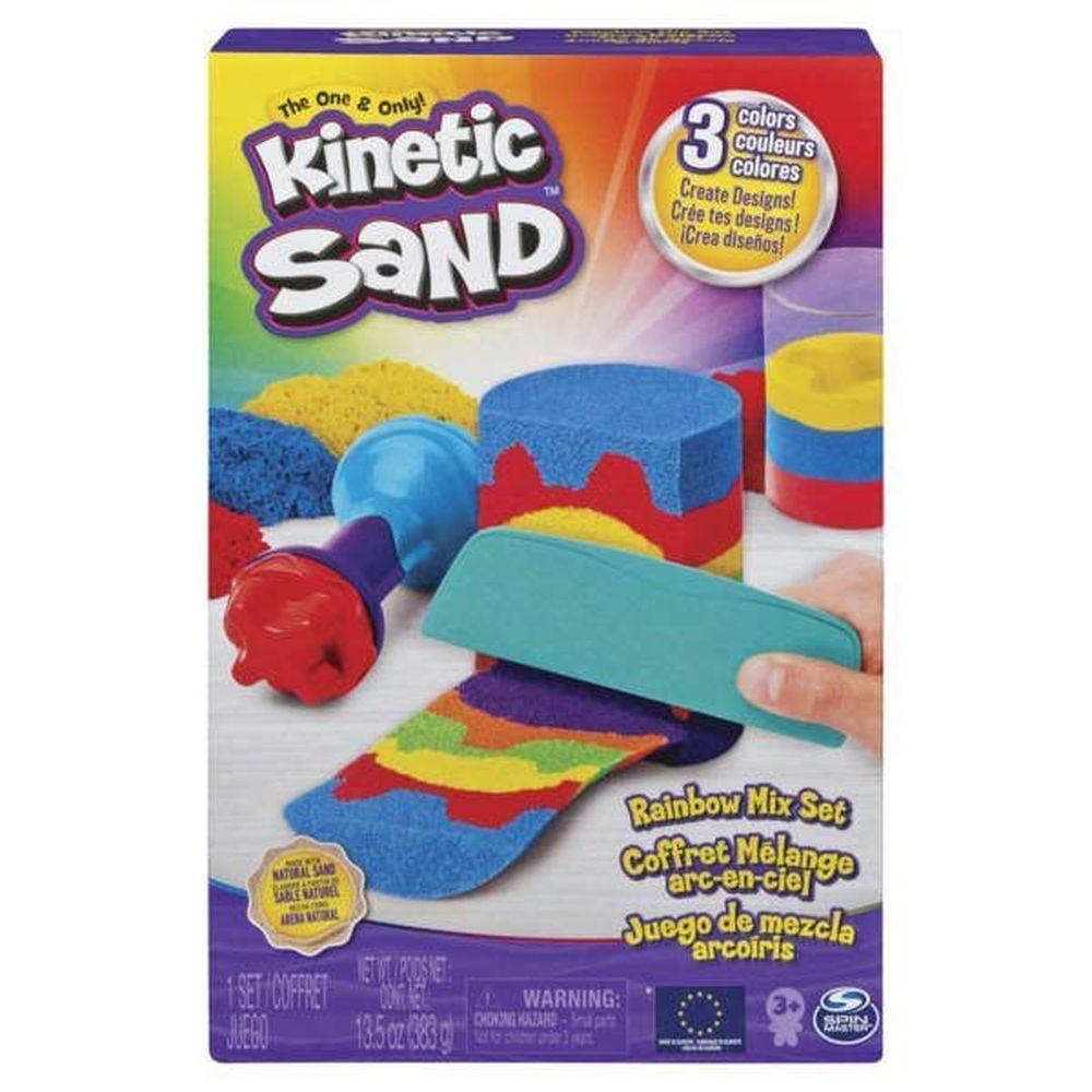 Kinetic Sand Rainbow Mix Set (383g)