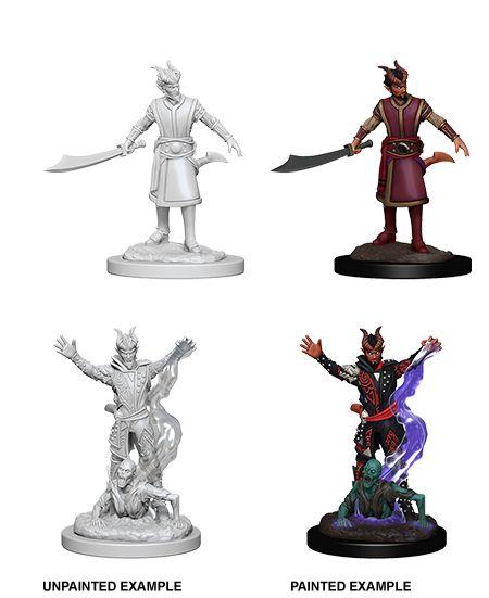 D&D Nolzur's Marvelous Unpainted Minis: Male Tiefling Warlock