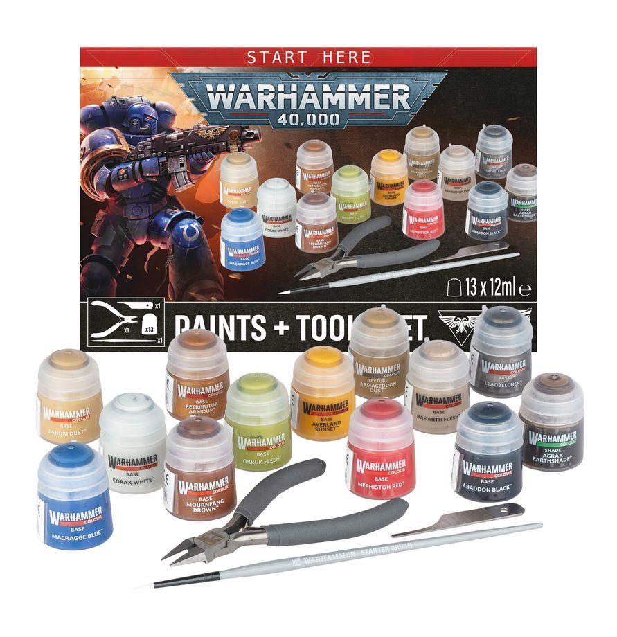 40K Paints + Tools Ger/Fre/Ita/Dut/Cz/Slv