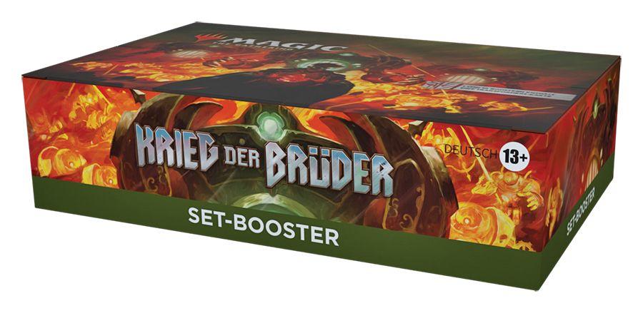 Magic: Krieg der Brüder Set Booster Display