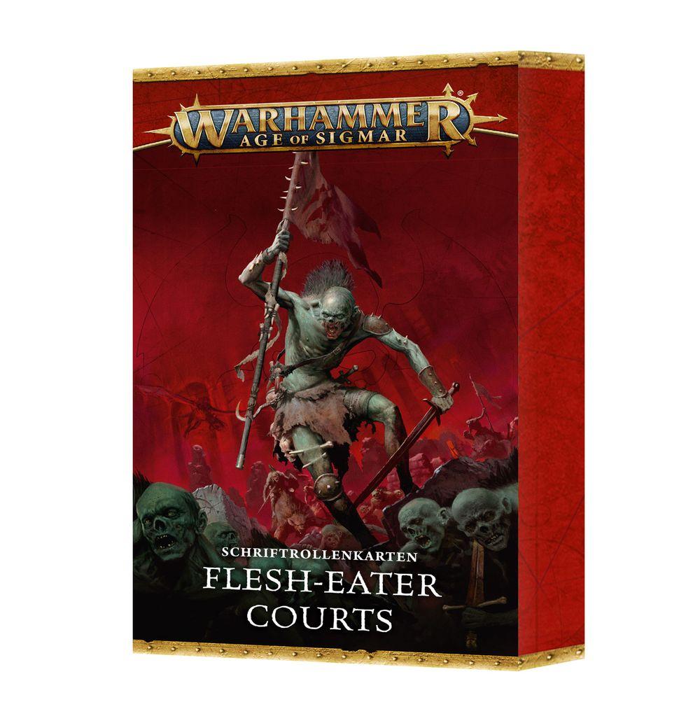 Schriftrollenkarten: Flesh-Eater Courts Courts deutsch