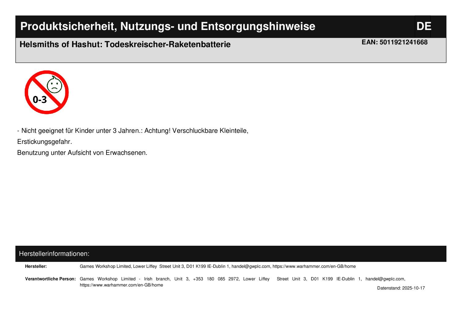 Helsmiths of Hashut: Todeskreischer-Raketenbatterie Helsmiths of Hashut: Todeskreischer-Raketenbatterie