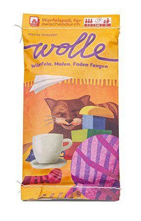 Wolle - Würfeln, Malen, Faden fangen (MINNY)