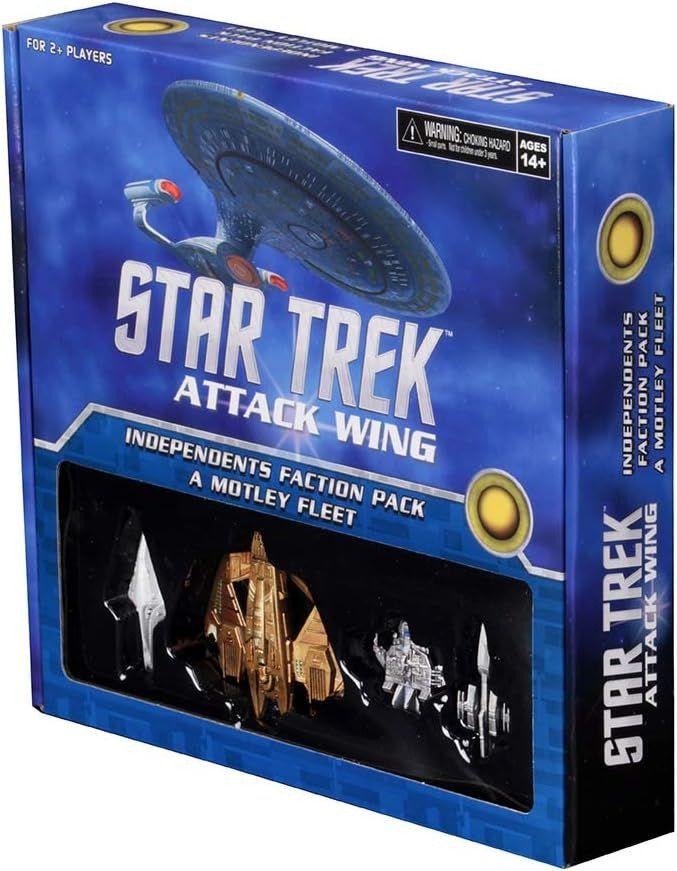 Star Trek Attack Wing Independents Faction Pack - A Motley Fleet Faction Pack Star Trek Attack Wing Independents Faction Pack - A Motley Fleet Faction Pack
