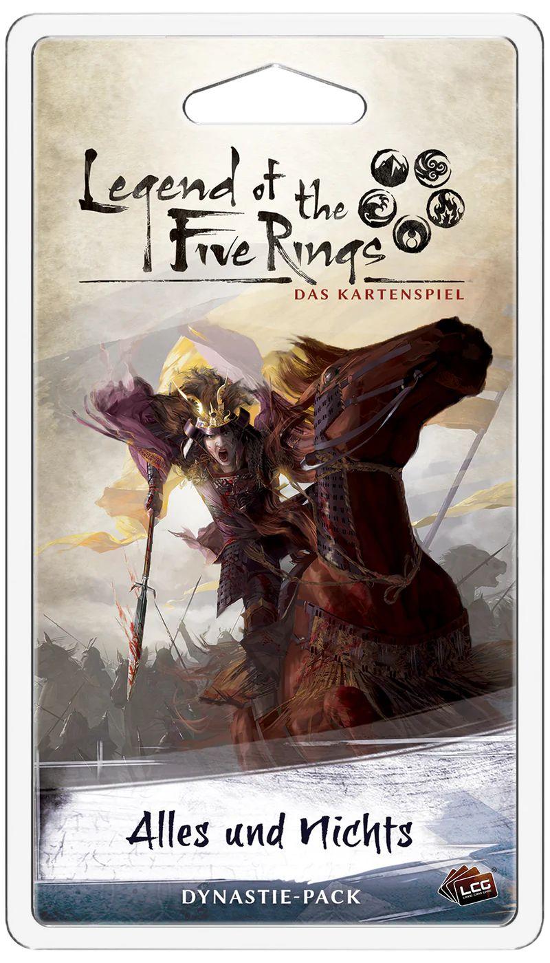 L5R: LCG - Alles und nichts - Dynastie-Pack (Elementar-5) L5R: LCG - Alles und nichts - Dynastie-Pack (Elementar-5)