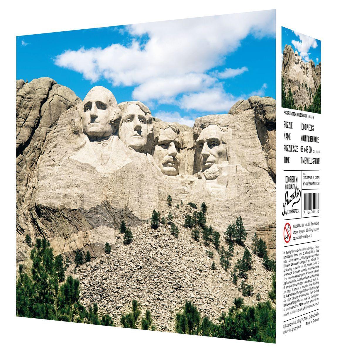 High Quality Puzzle Mount Rushmore (1000 Teile)