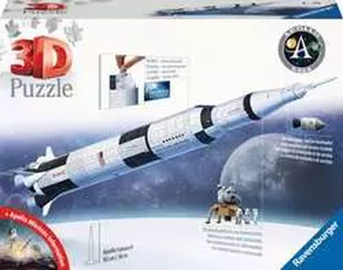 3D Puzzle: Apollo Saturn V Rocket 440p