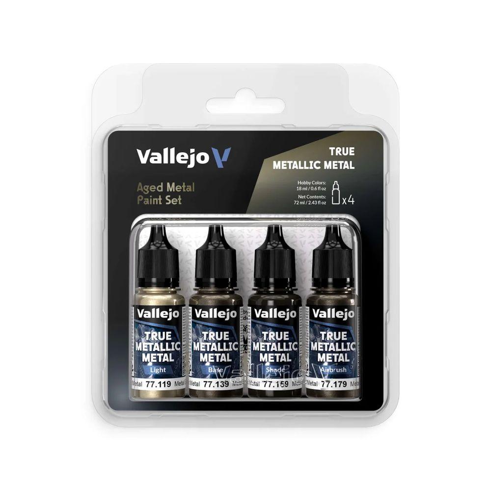 Aged Metal - True Metallic Metal Paint Set