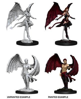 D&D Nolzur's Marvelous Unpainted Minis:  Succubus & Incubus