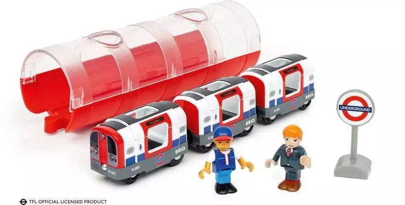 BRIO World Londoner U-Bahn mit Licht und Sound BRIO World Londoner U-Bahn mit Licht und Sound