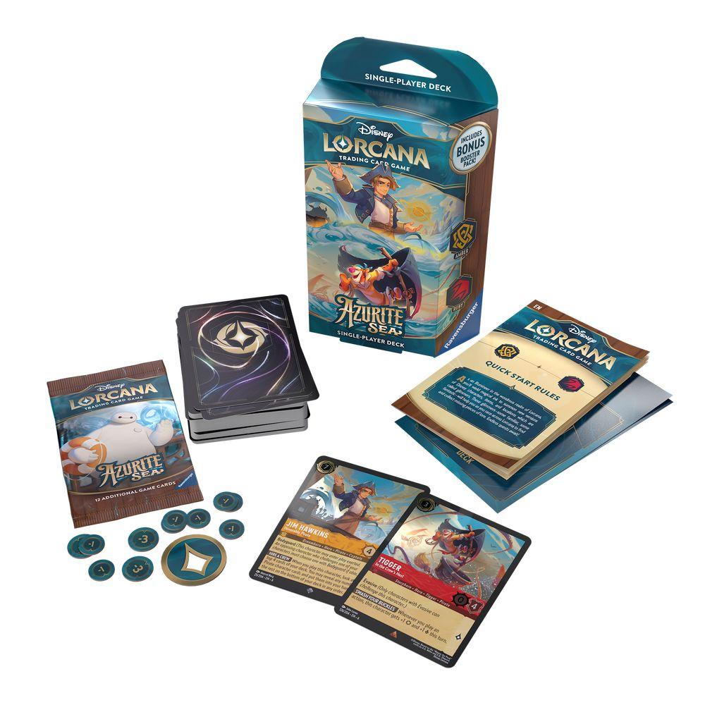Lorcana: Azurite Sea Starter Deck Amber / Ruby