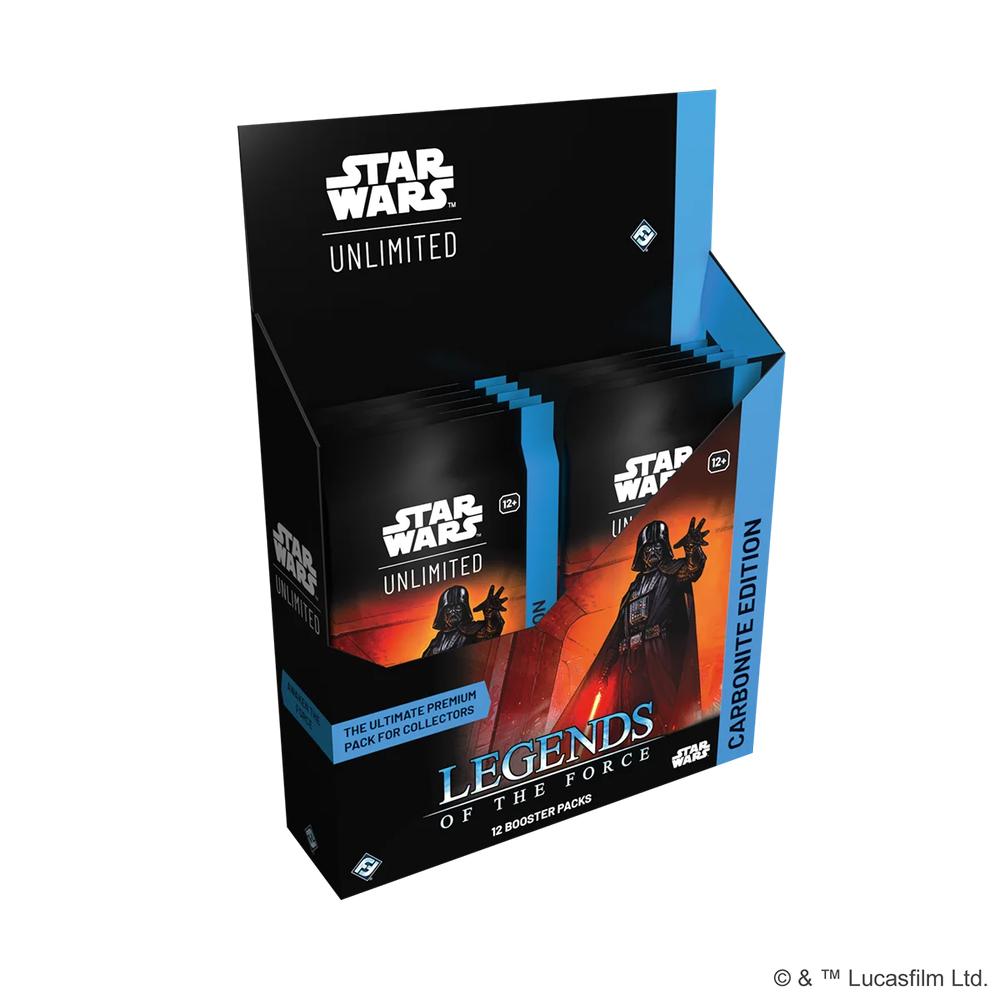 Star Wars: Unlimited - Legends of the Force Carbonite-Booster-Display (12) Star Wars: Unlimited - Legends of the Force Carbonite-Booster-Display (12)