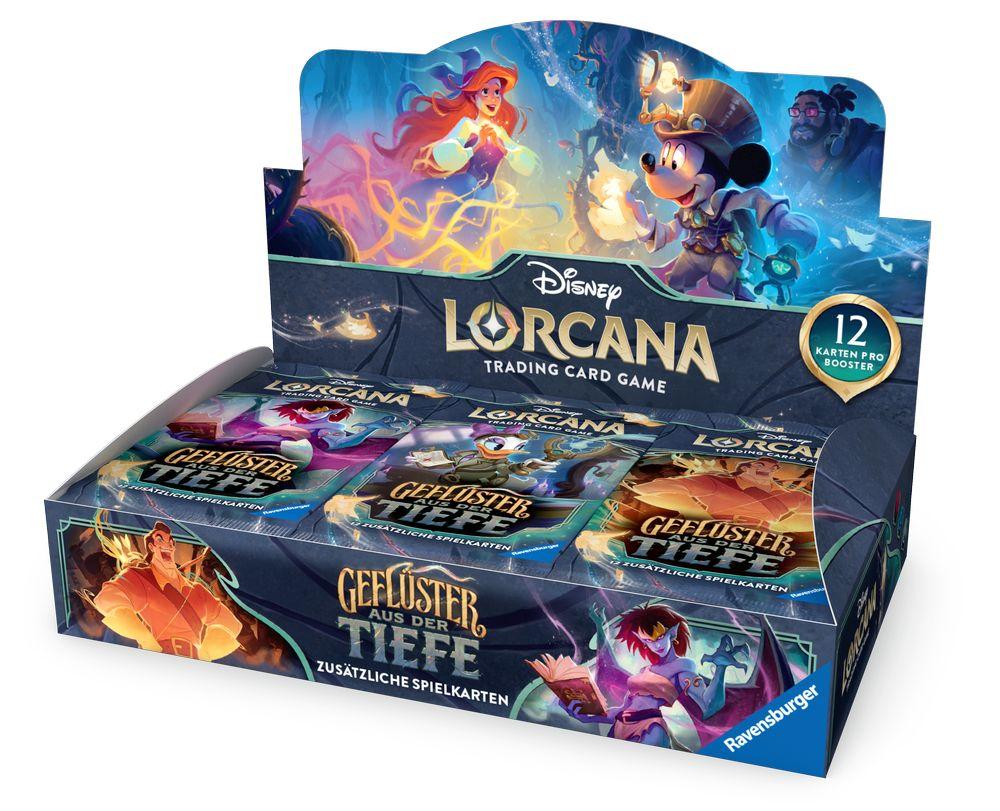 Disney Lorcana: Geflüster aus der Tiefe Booster Display