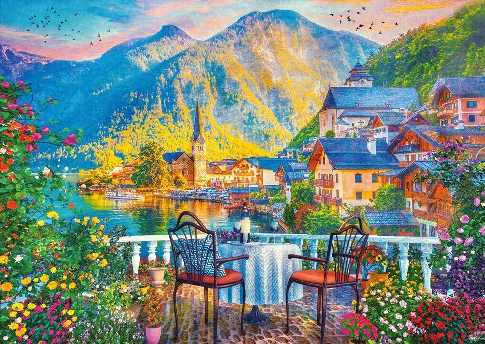 Malerisches Hallstatt, 1.000 Teile Puzzle