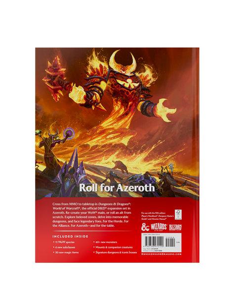 D&D - World of Warcraft Hardcover - englisch