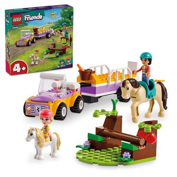 LEGO Friends Pferde- und Pony-Anhänger