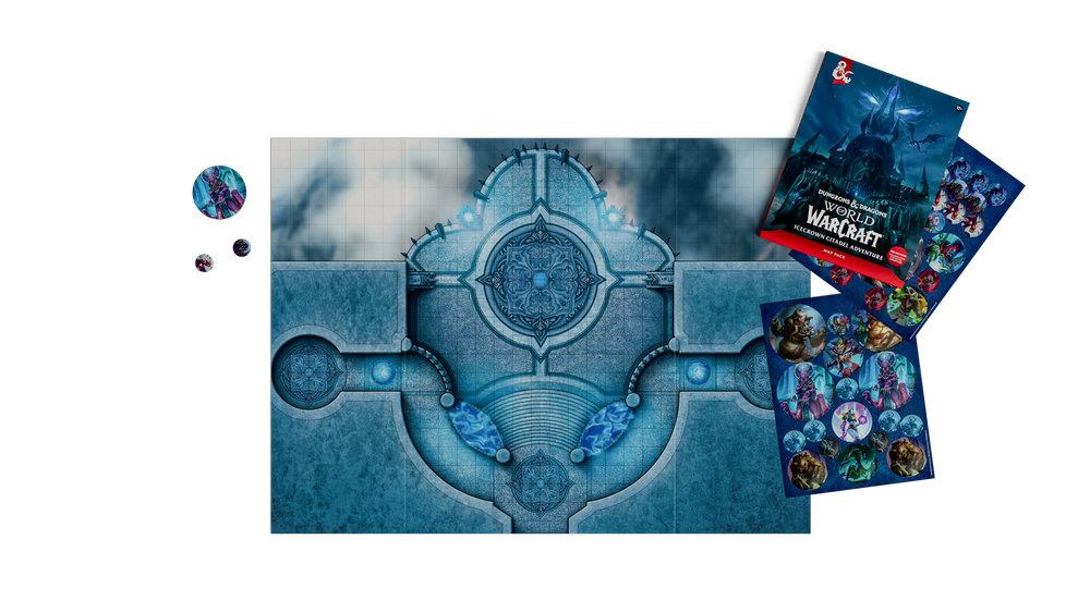 D&D - World of Warcraft Kartenpaket: Eiskronenzitadelle - englisch