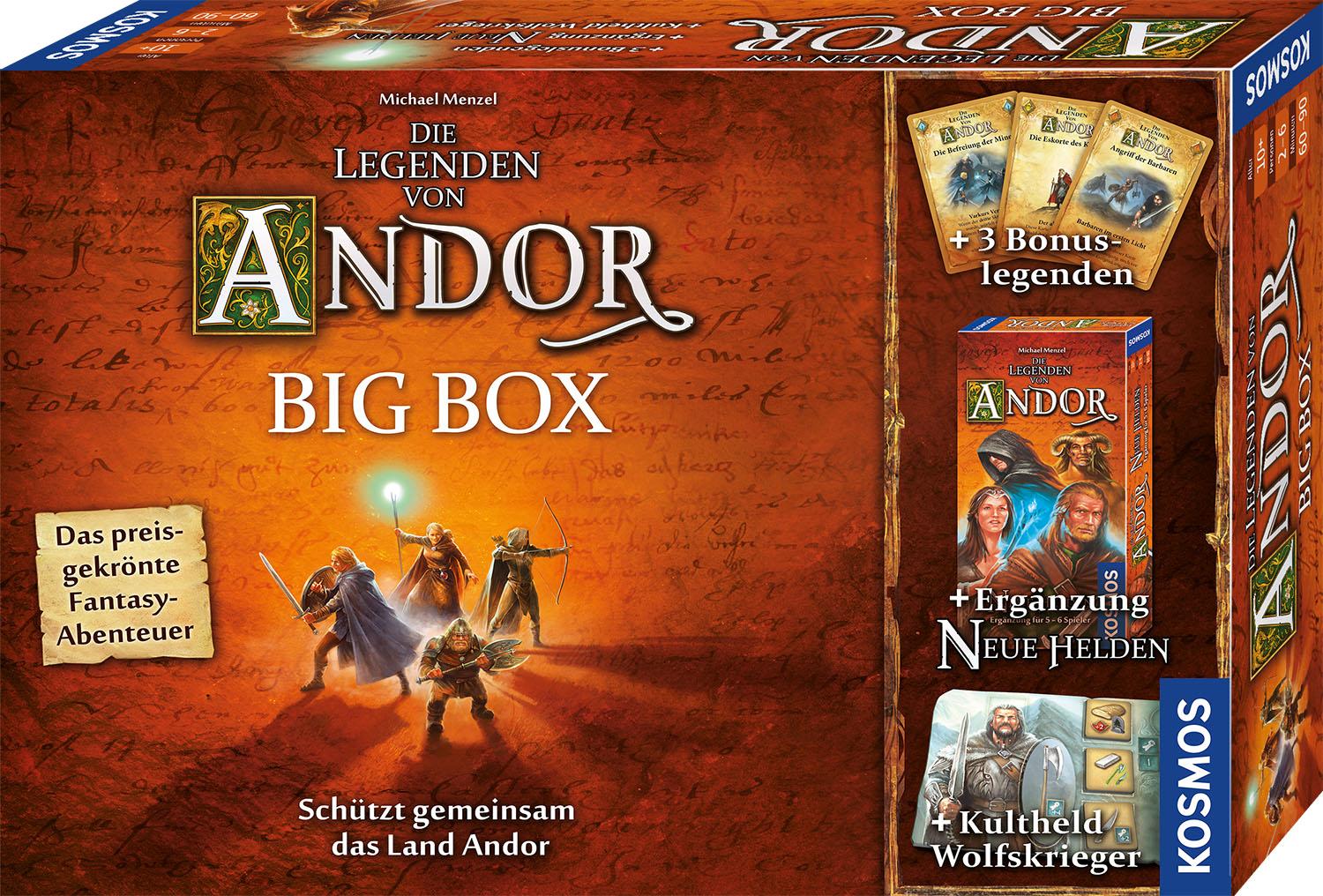 Die Legenden von Andor - Big Box Die Legenden von Andor - Big Box