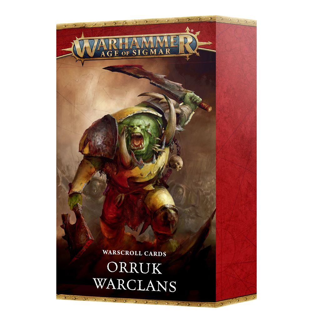 Schriftrollenkarten: Orruk Warclans deutsch Schriftrollenkarten: Orruk Warclans deutsch