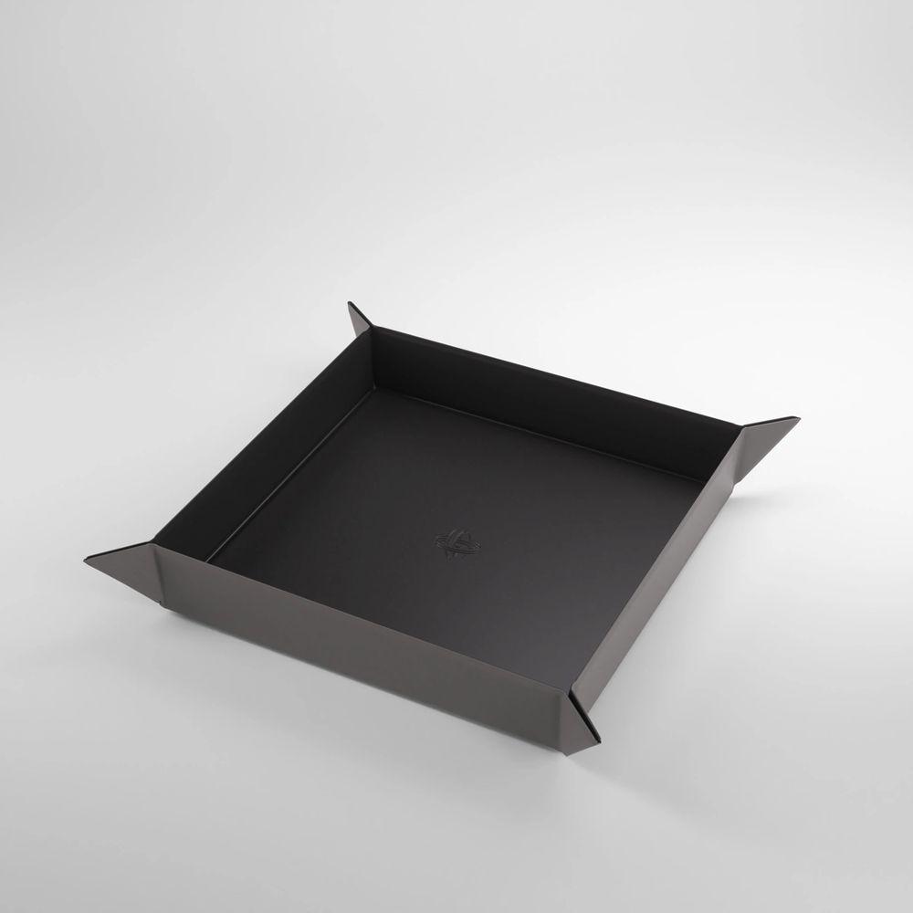 Gamegenic Magnetic Dice Tray Square Black&Gray Gamegenic Magnetic Dice Tray Square Black&Gray