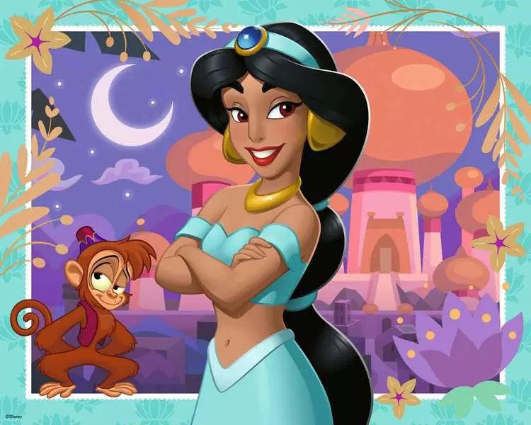 Kinderpuzzle 48 Teile - Disney Prinzessinnen - Prinzessin Jasmin
