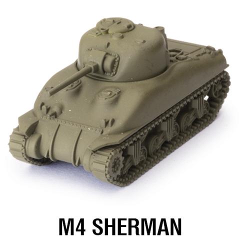 World of Tanks Miniature Game - M4A1 Sherman