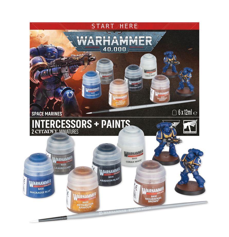Space Marines + Paints Ger/Fre/Ita/Dut/Cz/Slv