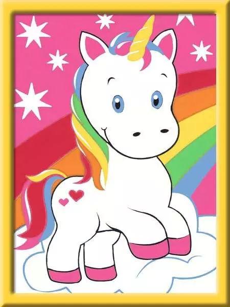 CreArt Süßes Einhorn - Malen nach Zahlen für Kinder *B-Ware*