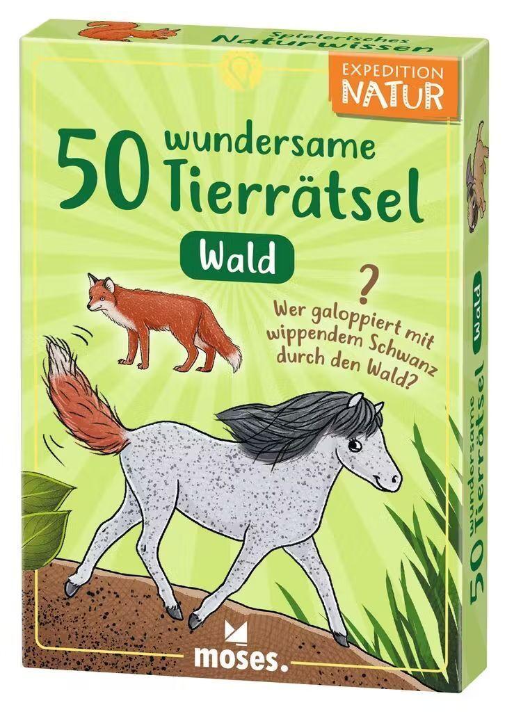 Expedition Natur - 50 wundersame Tierrätsel: Wald