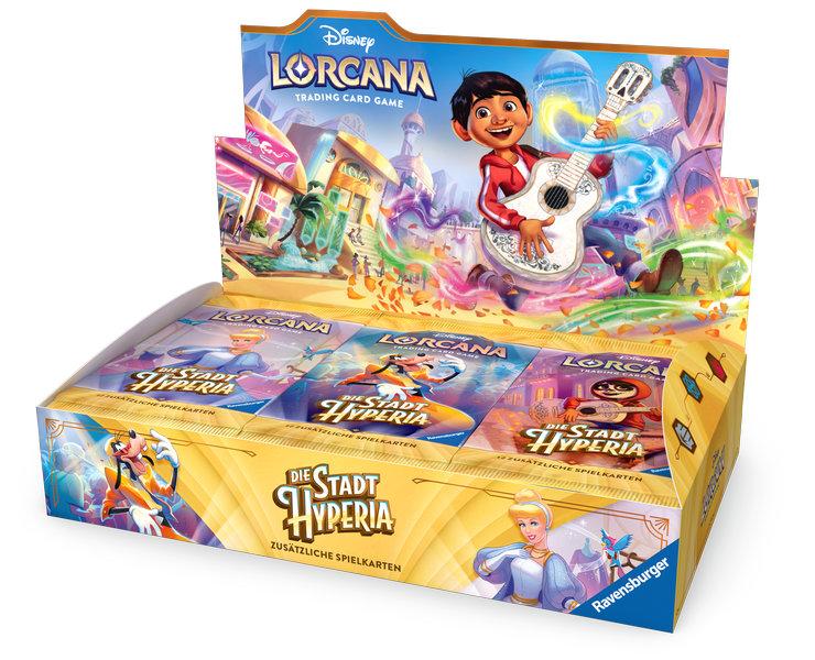 Disney Lorcana: Die Stadt Hyperia Booster Display (24)