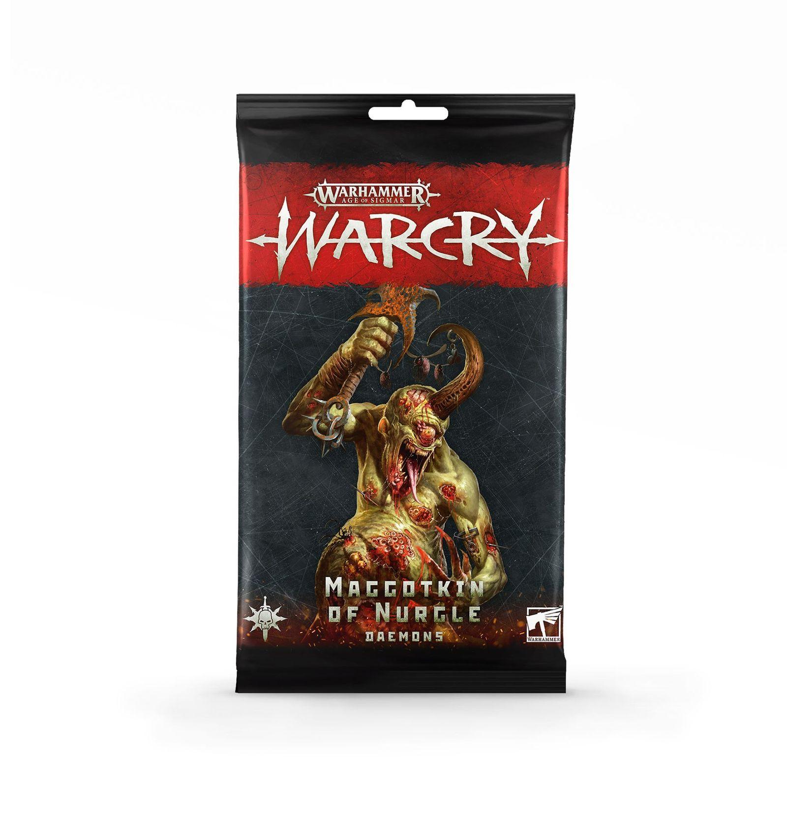 WarCry Nurgle Daemons Card Pack