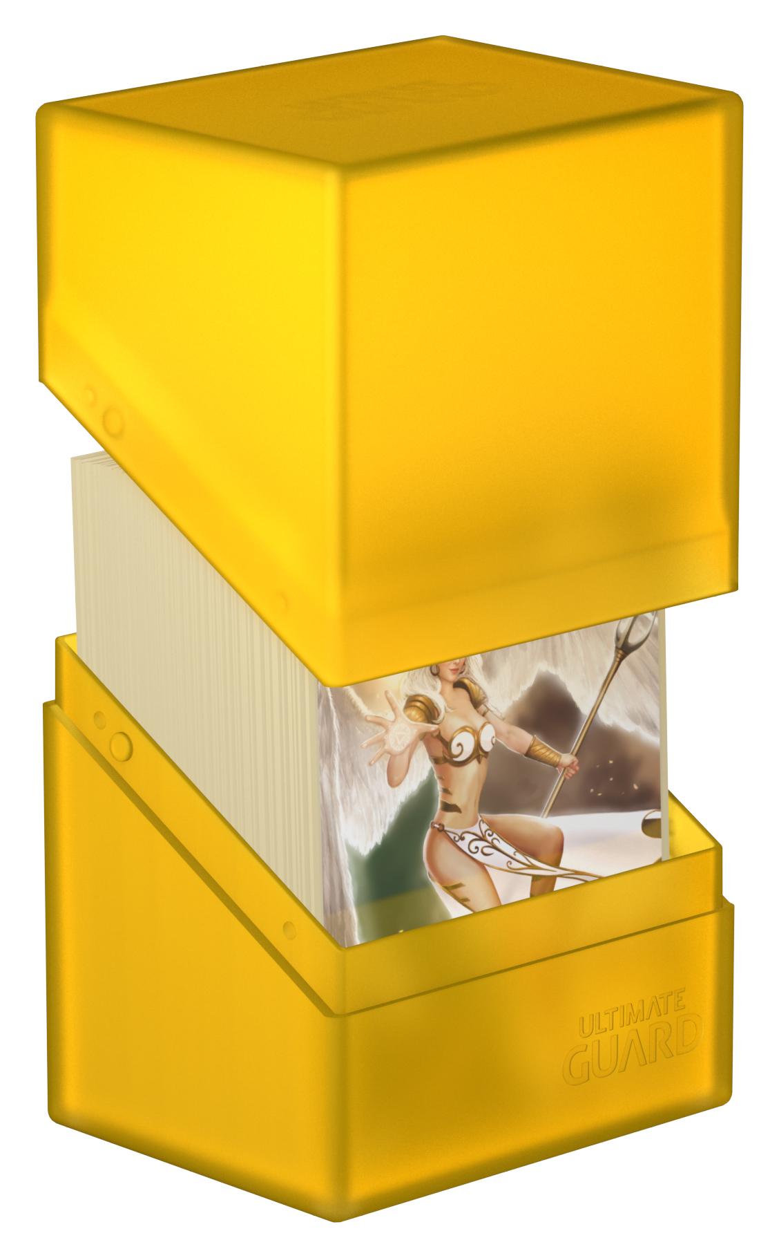 Ultimate Guard Boulder Deck Case 80+ Standardgröße Bernstein Ultimate Guard Boulder Deck Case 80+ Standardgröße Bernstein