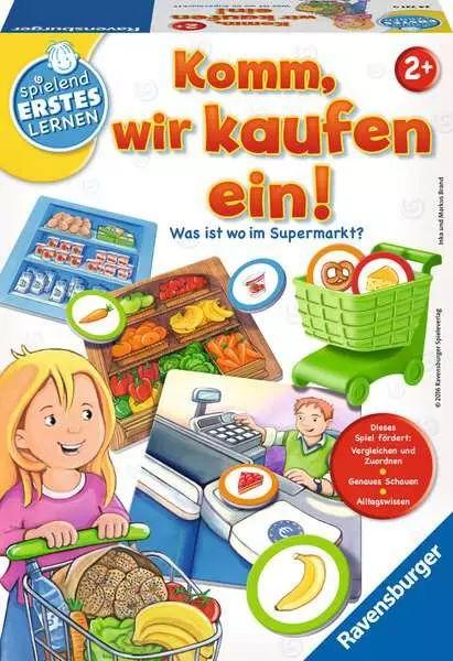 Komm, wir kaufen ein! - Kinderspiel ab 2 Jahren
