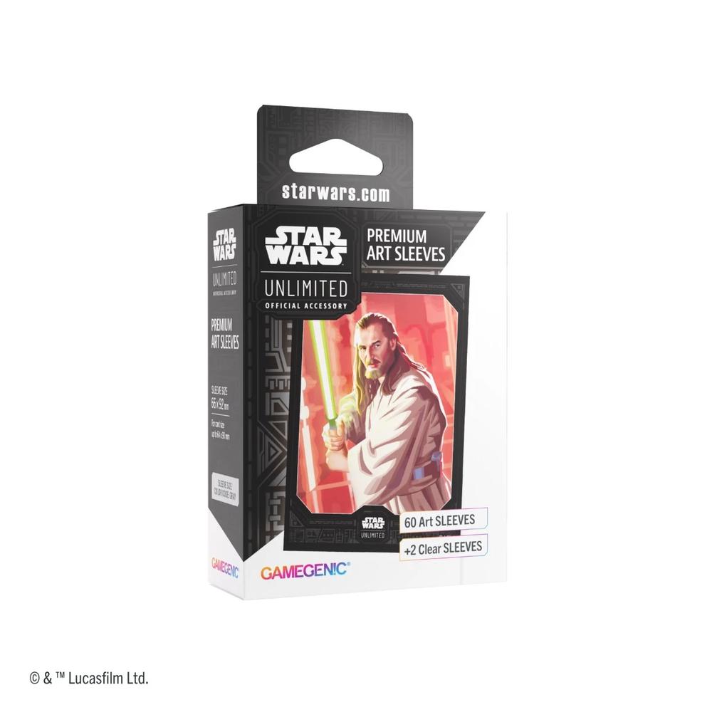 Star Wars: Unlimited Premium Art Sleeves - Qui-Gon Jinn Star Wars: Unlimited Premium Art Sleeves - Qui-Gon Jinn
