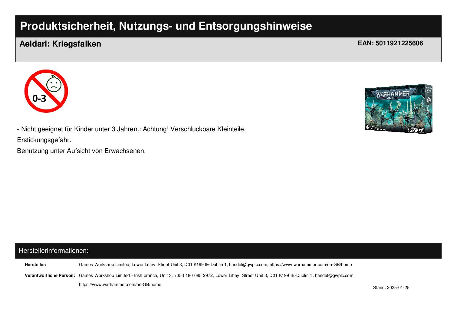 Aeldari: Kriegsfalken Aeldari: Kriegsfalken