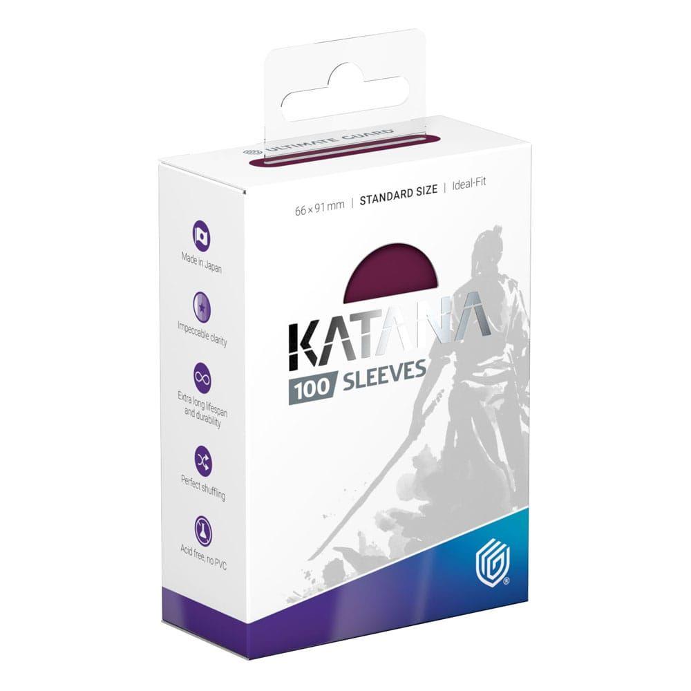Ultimate Guard Katana Sleeves Standardgröße Radiant Plum (100) Ultimate Guard Katana Sleeves Standardgröße Radiant Plum (100)