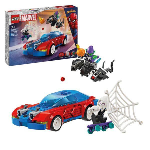 LEGO Marvel Spider-Mans Rennauto & Venom Green