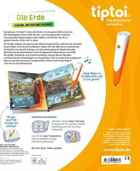 tiptoi® - Die Erde: Ozeane, Wetter und Vulkane tiptoi® - Die Erde: Ozeane, Wetter und Vulkane