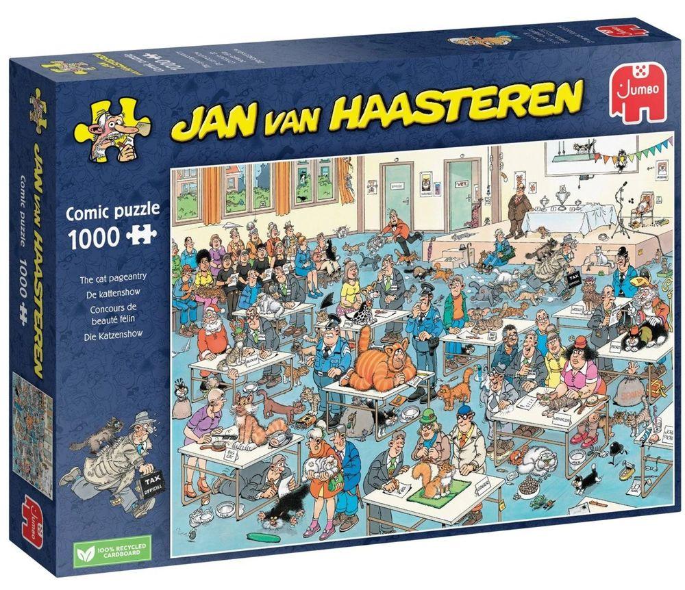 Jan van Haasteren -Die Katzenshow - 1000 Teile