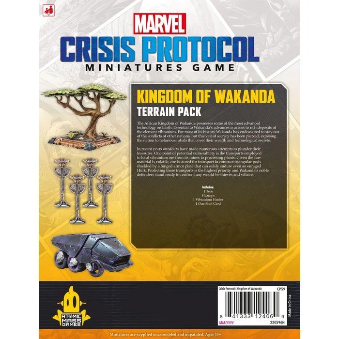 Marvel: Crisis Protocol - Kingdom of Wakanda Terrain Pack (Geländeset "Königreich Wakanda") Marvel: Crisis Protocol - Kingdom of Wakanda Terrain Pack (Geländeset "Königreich Wakanda")