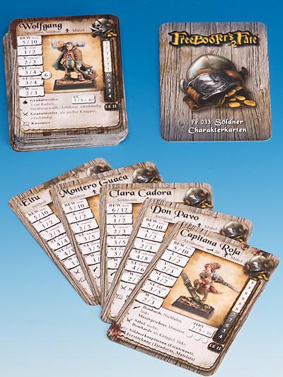 Freebooter's Fate Söldner Charakterkarten #2 Freebooter's Fate Söldner Charakterkarten #2