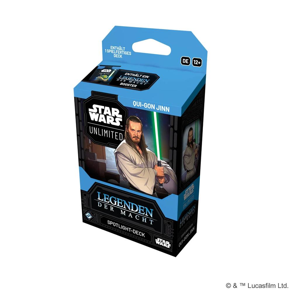Star Wars: Unlimited - Legenden der Macht Spotlight-Deck - Qui-Gon Jinn Star Wars: Unlimited - Legenden der Macht Spotlight-Deck - Qui-Gon Jinn