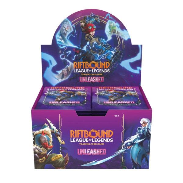 Riftbound: League of Legends TCG - Unleashed Booster Display