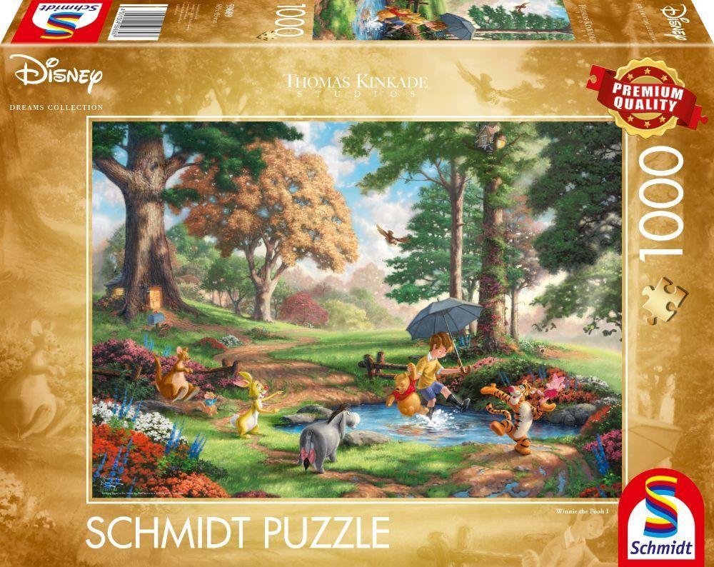 Puzzle: Thomas Kinkade Disney Winnie the Pooh (1000 Teile)