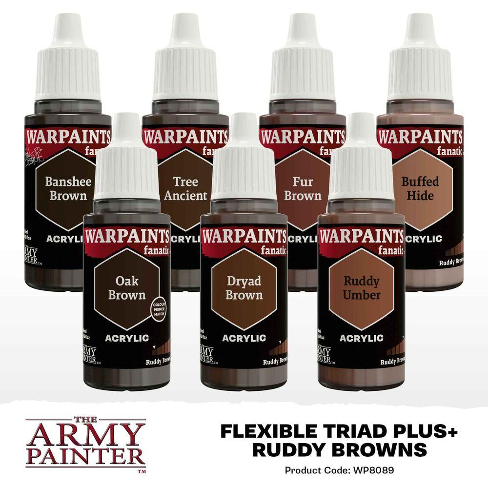 Army Painter  Ruddy Browns Flexible Triad Plus